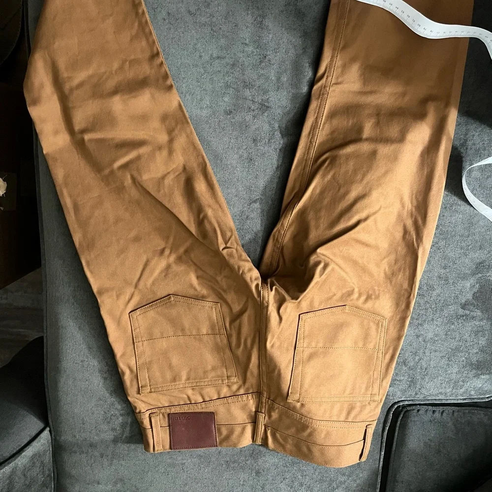 Gustin Men's Tan Duck Pants - Picture 6 of 13